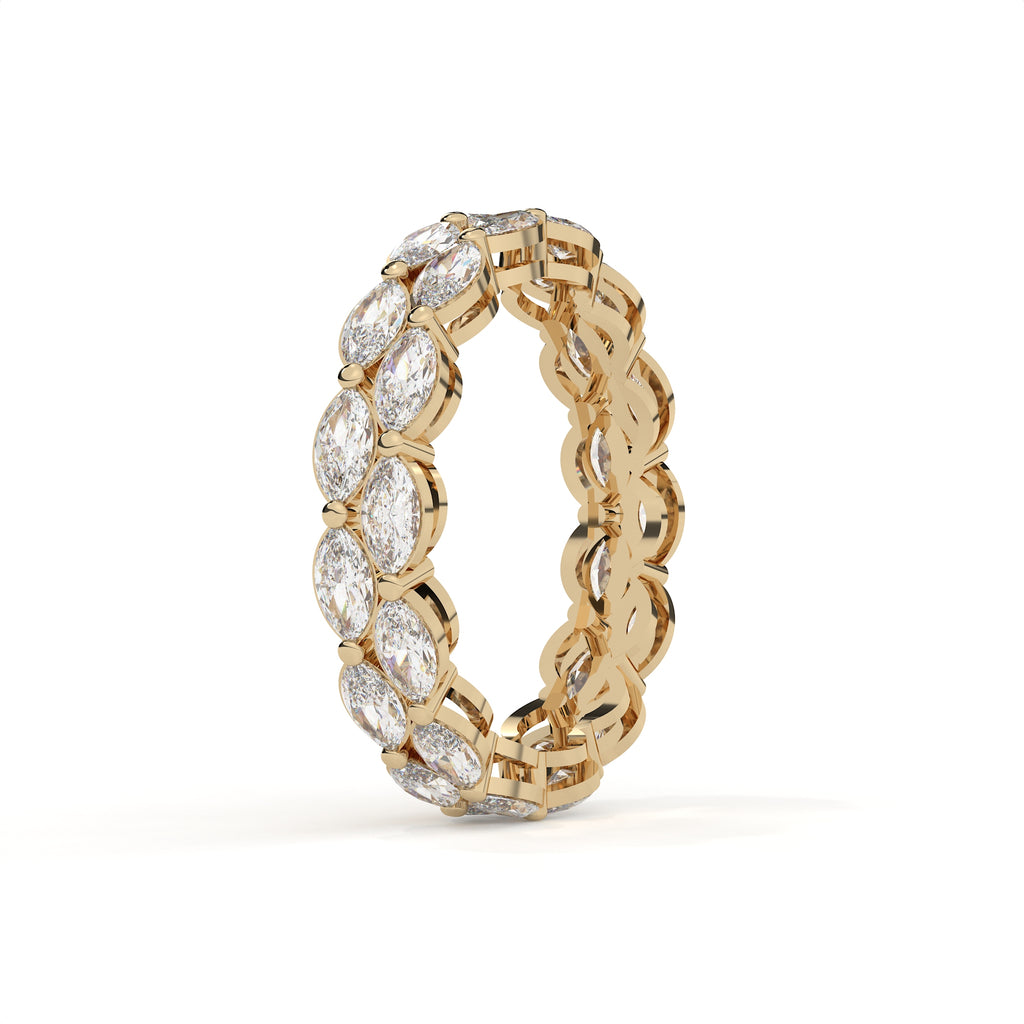 Multiple Marquise Diamond Eternity Anniversary Band
