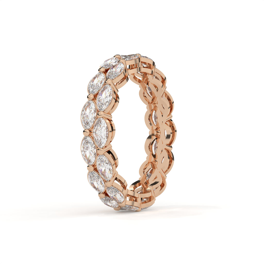 Multiple Marquise Diamond Eternity Anniversary Band