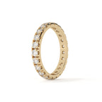 Modern Round Diamond Eternity Anniversary Band