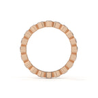 2 Carat Bezel Set Round Diamond Eternity Band