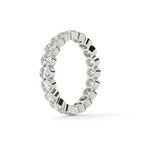 2 Carat Bezel Set Round Diamond Eternity Band