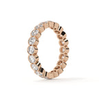 2 Carat Bezel Set Round Diamond Eternity Band