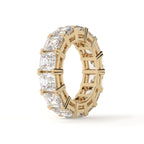 2.15 Carat Lab Grown Diamond Square Emerald Cut Eternity Band