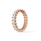 Marquise Diamond Full Eternity Wedding Band