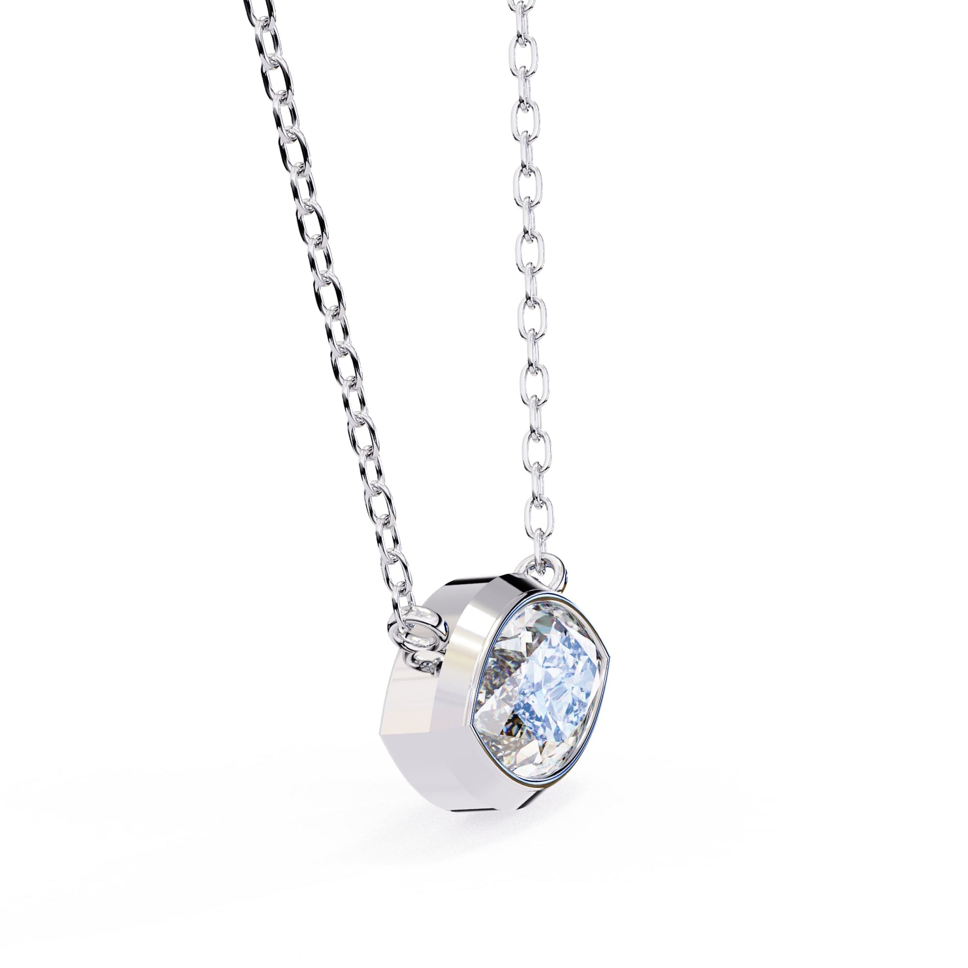 Sophisticated Marquise Bezel Set Pendant