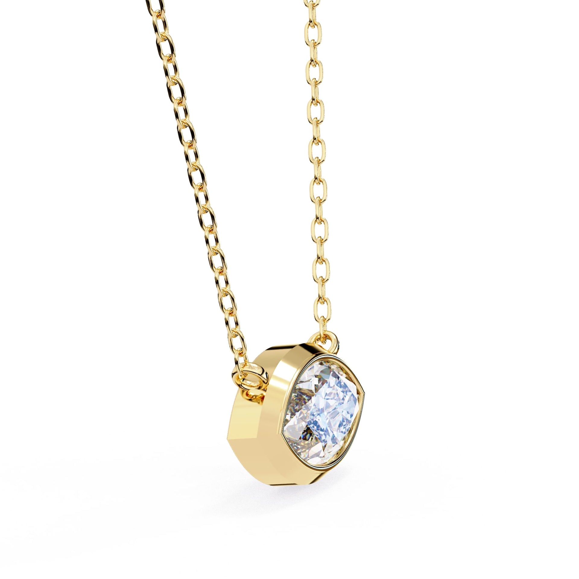 Sophisticated Marquise Bezel Set Pendant