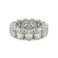 Diamond ring with a white background