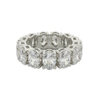 Diamond ring with a white background