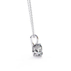 Classic Round Solitaire Pendant