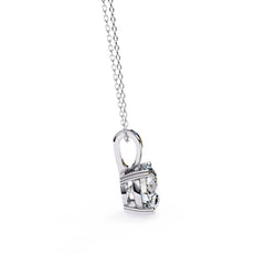 Classic Round Solitaire Pendant