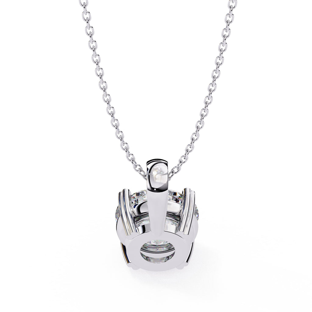 Classic Round Solitaire Pendant