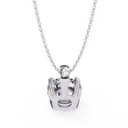 Classic Round Solitaire Pendant