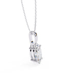 Elegant Marquise Solitaire Pendant