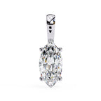 Elegant Marquise Solitaire Pendant