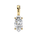 Elegant Marquise Solitaire Pendant
