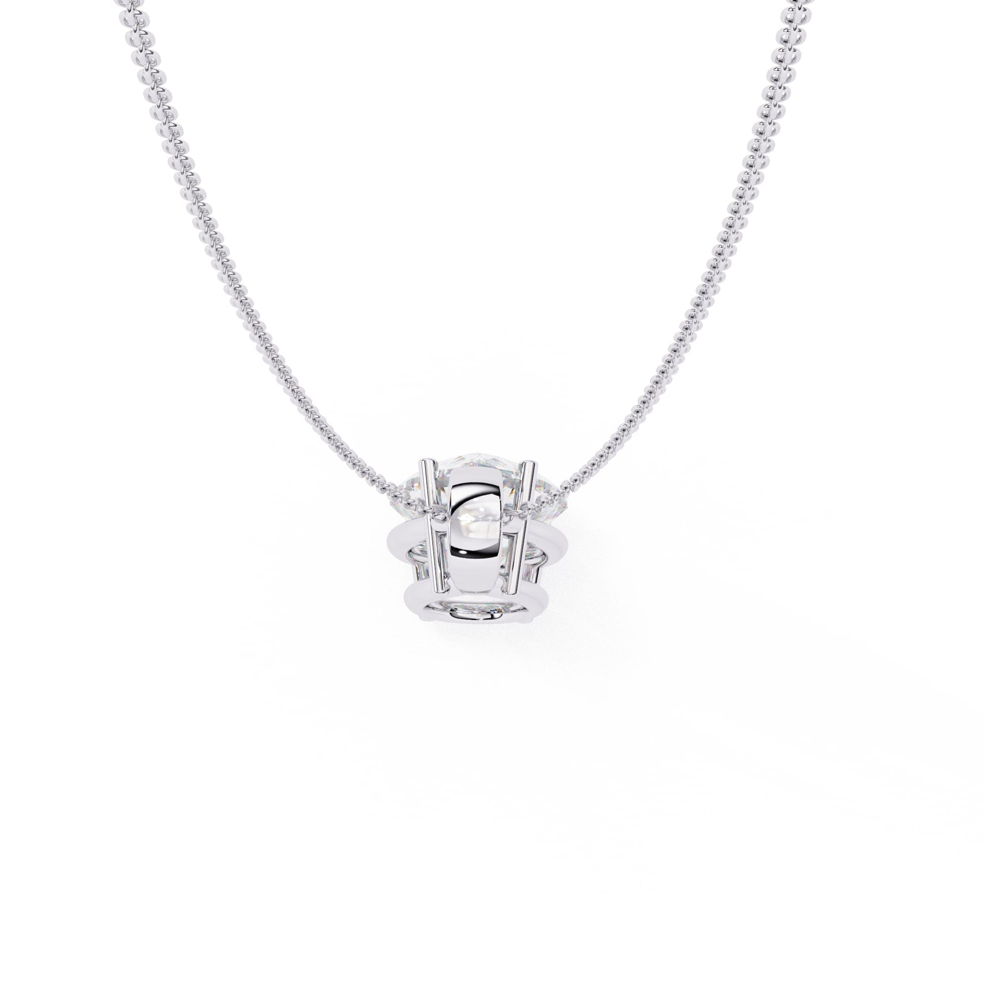 Stunning Pear Solitaire Pendant