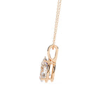 Stunning Pear Solitaire Pendant