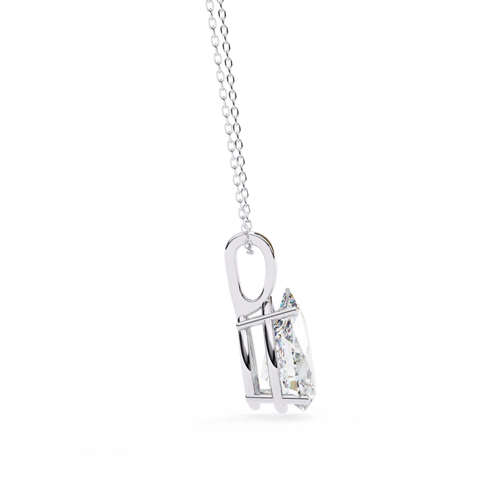 Stunning Pear Solitaire Pendant