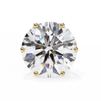 1 CT Round Lab-Grown Diamond Complimentary Stud Earrings