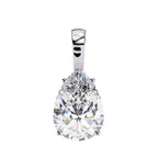 Stunning Pear Solitaire Pendant