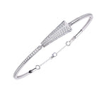 Arrow Design Lab Grown Round Diamond Bracelet