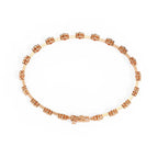 Round Cut Lab Diamond Flower Bracelet