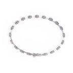 Round Cut Lab Diamond Flower Bracelet