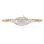 Fancy Bracelet With Round Cut Lab Diamond
