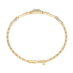 Fancy Bracelet With Round Cut Lab Diamond