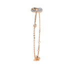 Fancy Round Cut Spiral Diamond Bracelet