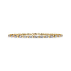 Modern Round Cut Lab Diamond Tennis Bracelet