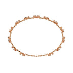 Floral Shape Round Diamond Fancy Bracelet