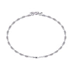 Modern Flower Design Round Cut Diamond Bracelet