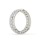 Diamond ring with a white background