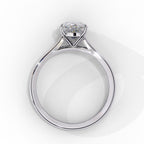 2 Carat Pear Cut Lab Grown Diamond Custom Ring
