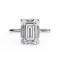 2.56 Carat Emerald Cut Lab Grown Diamond Solitaire Ring