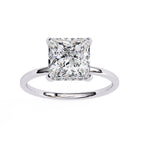 Princess Cut Solitaire Diamond Engagement Ring