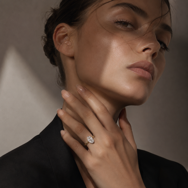 1.20 Carat Lab Grown Diamond Oval Solitaire Engagement Ring
