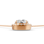 4 Carat Round Lab Grown Diamond Pendant
