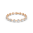 18 Carat Gradual Lab Grown Diamond Bracelet