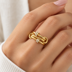 0.5 Carat Parlee Lab Grown Diamond Stackable Ring