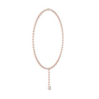 Luxury Round Cut Lab Diamond Drop Necklace