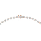 Luxury Round Cut Lab Diamond Drop Necklace