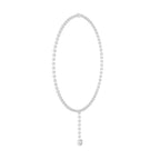 Luxury Round Cut Lab Diamond Drop Necklace