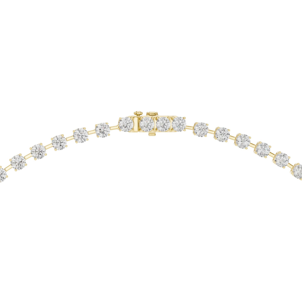 Luxury Round Cut Lab Diamond Drop Necklace