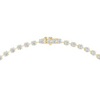 Luxury Round Cut Lab Diamond Drop Necklace