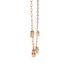 Oval Cut Lab Grown Diamond Chain Necklace