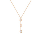 Modern Multi Shape Lab Diamond Necklace