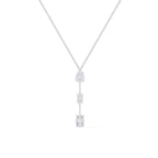 Modern Multi Shape Lab Diamond Necklace