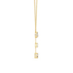 Modern Multi Shape Lab Diamond Necklace